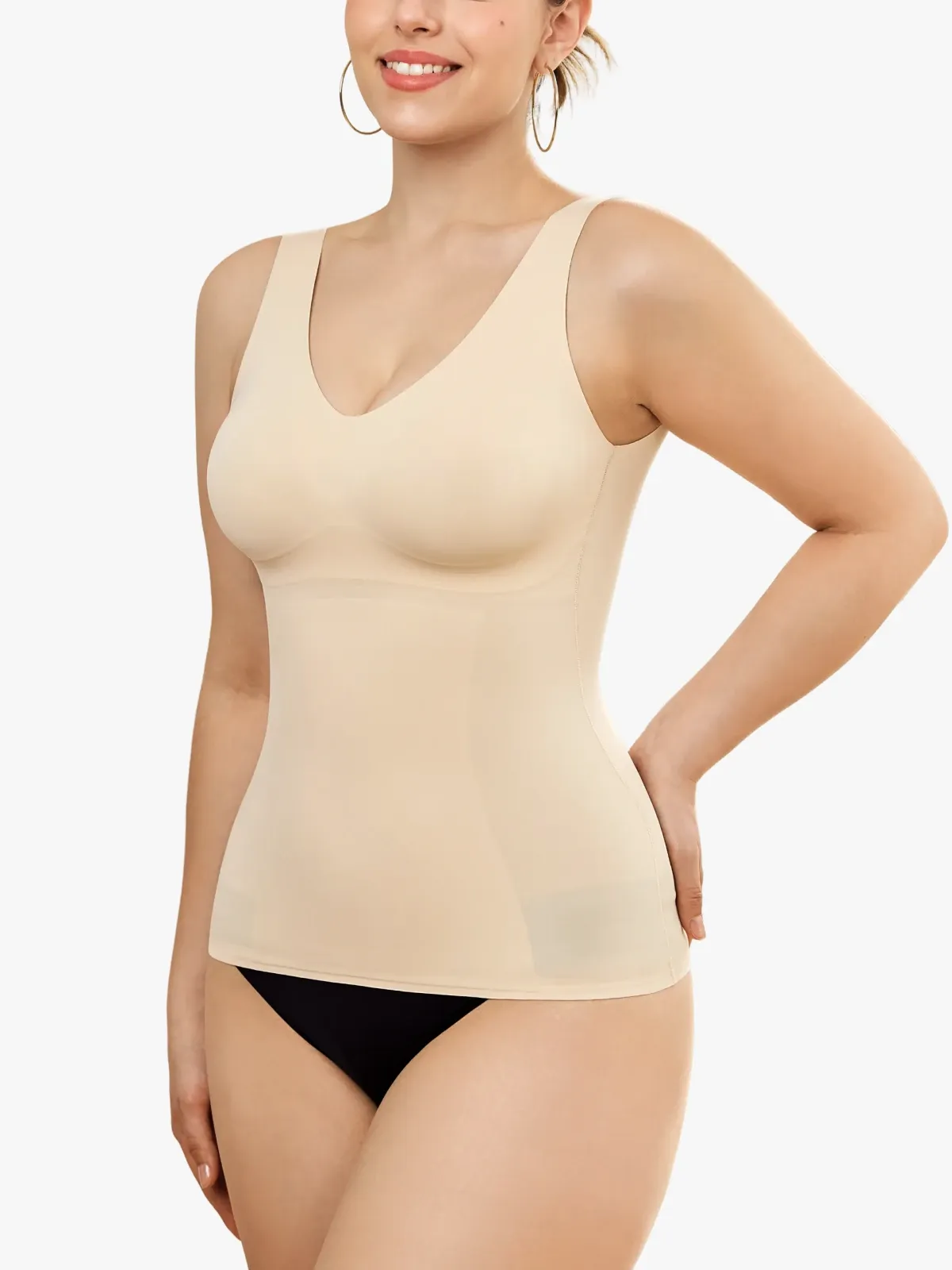 Seamless Tummy Control Smoothing Shaper Tank Top