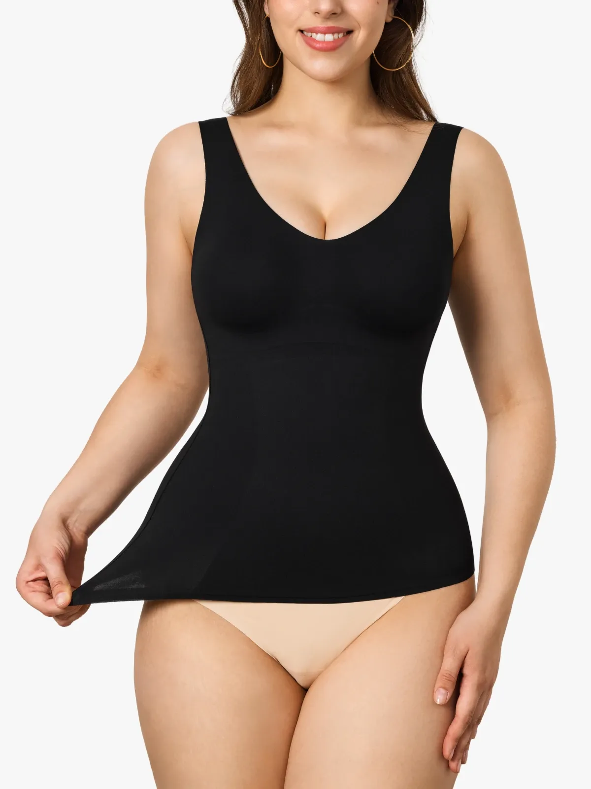 Seamless Tummy Control Smoothing Shaper Tank Top