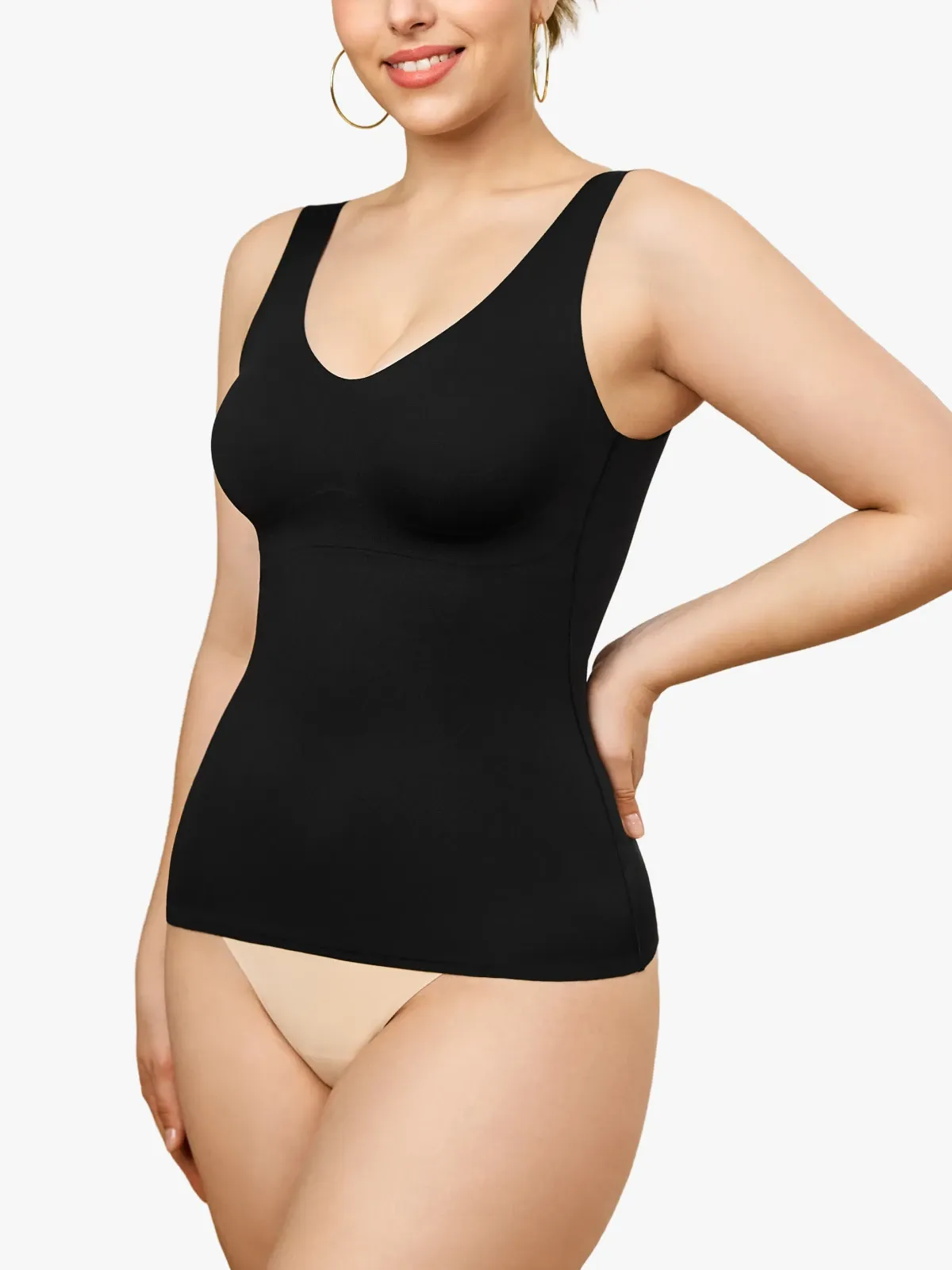 Seamless Tummy Control Smoothing Shaper Tank Top