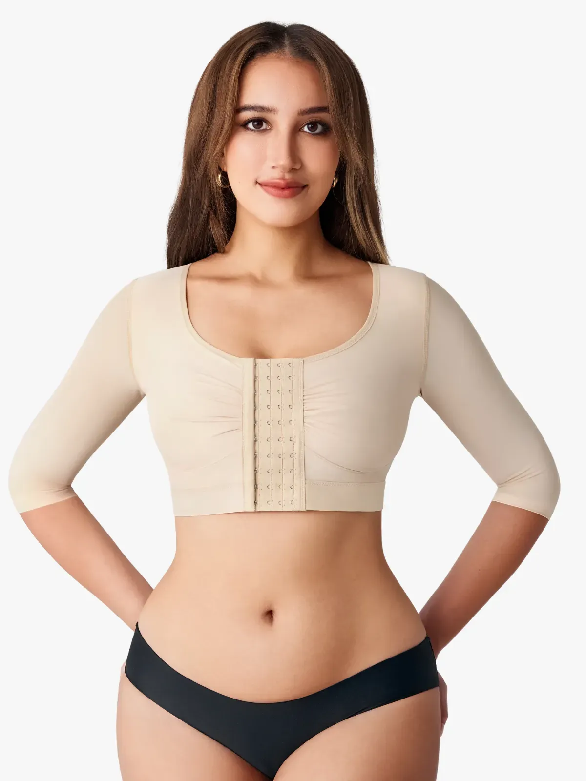 Front Closure Arm Shaping Post Surgery Recovery Top
