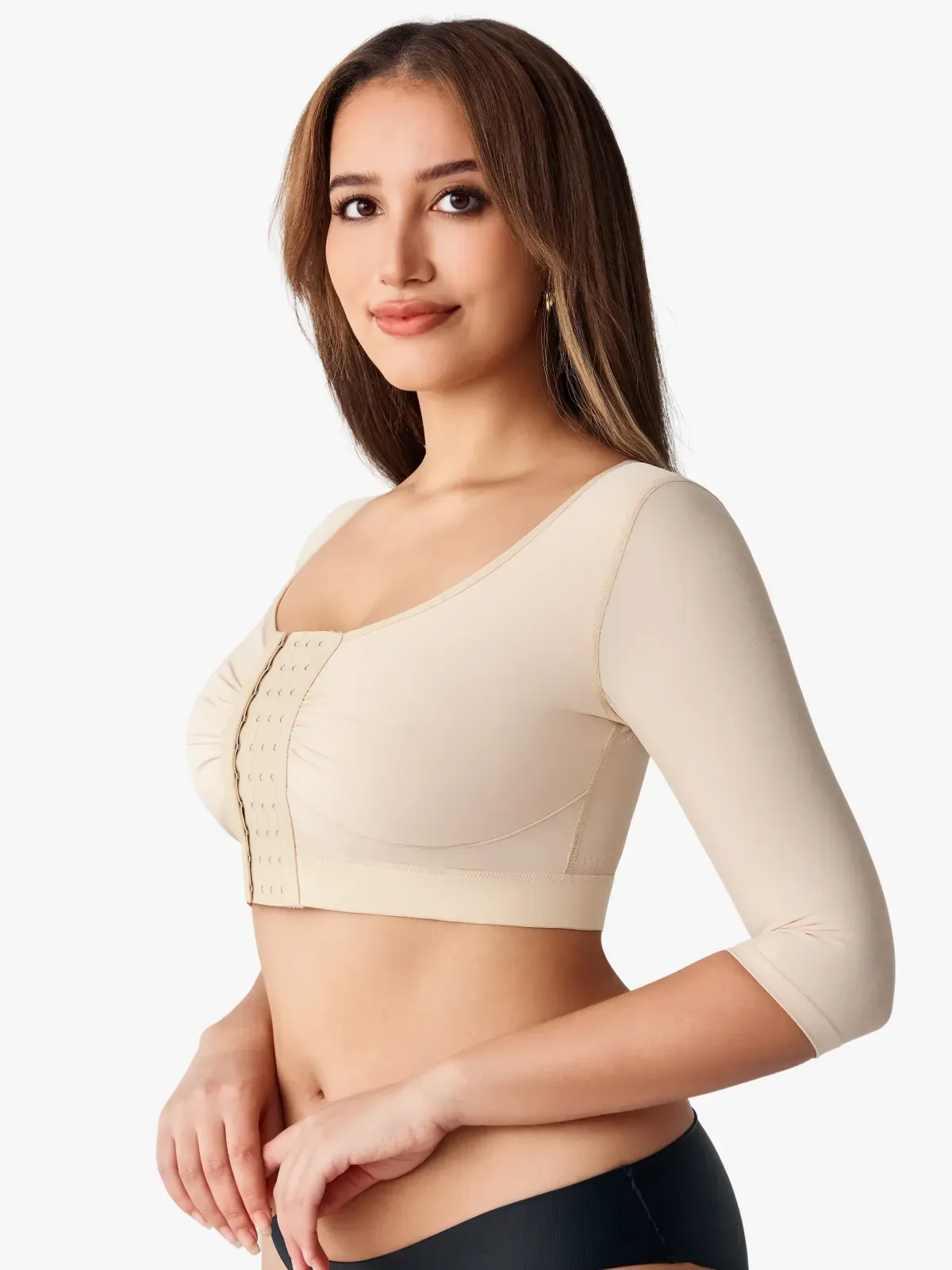 Front Closure Arm Shaping Post Surgery Recovery Top