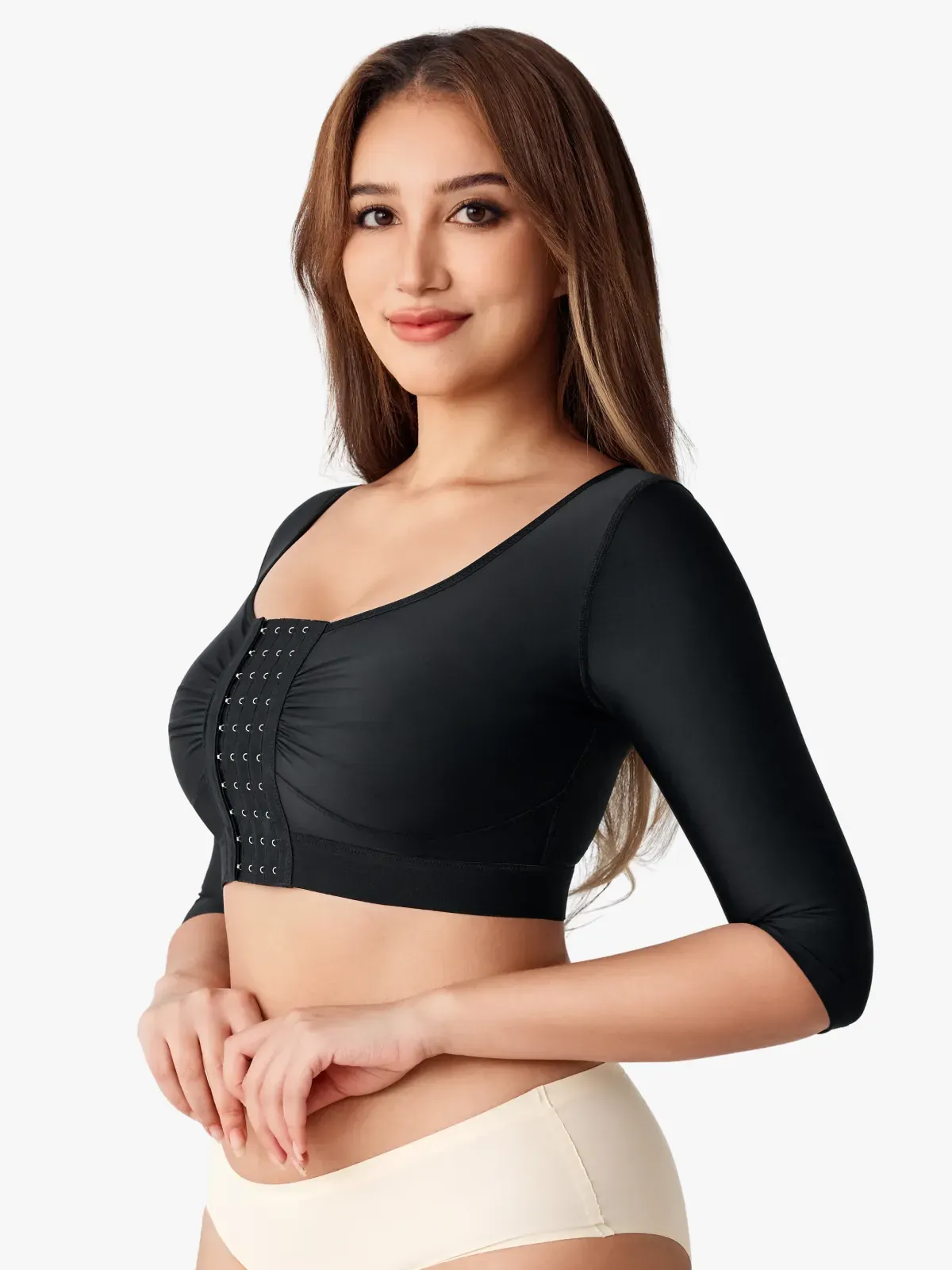 Front Closure Arm Shaping Post Surgery Recovery Top