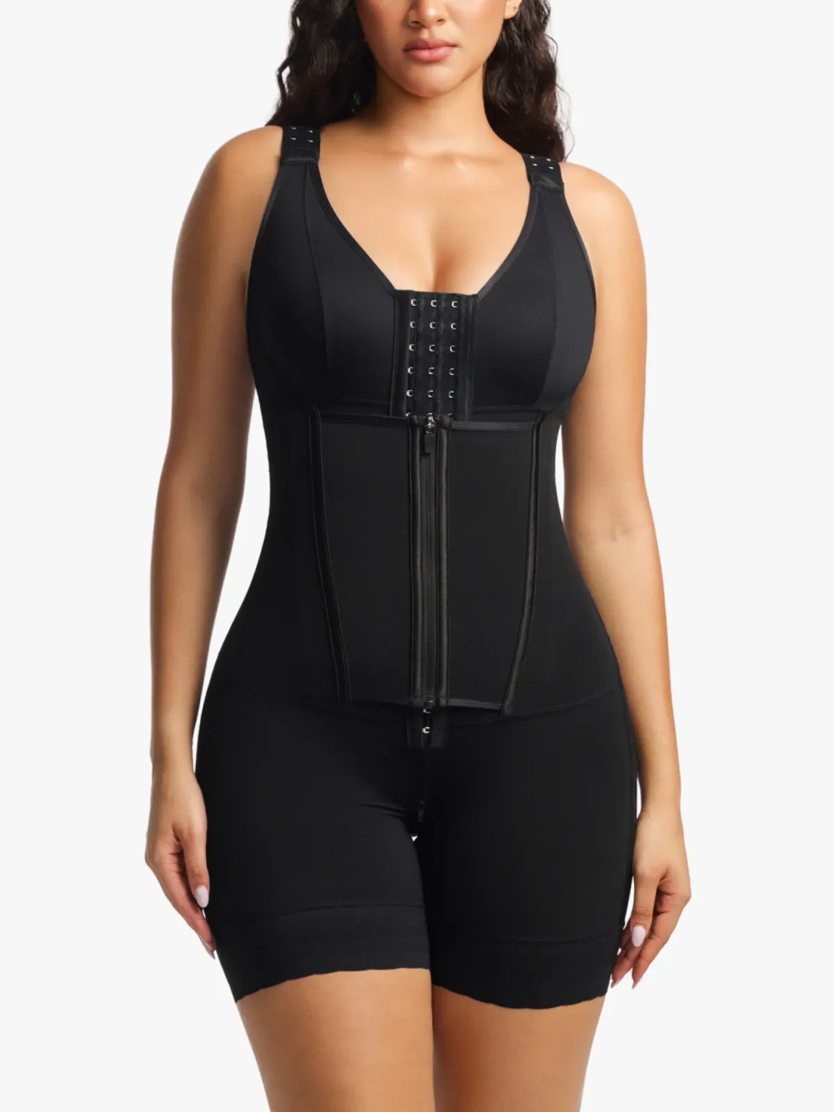 Firm Tummy Control Mid-Thigh Bodysuit