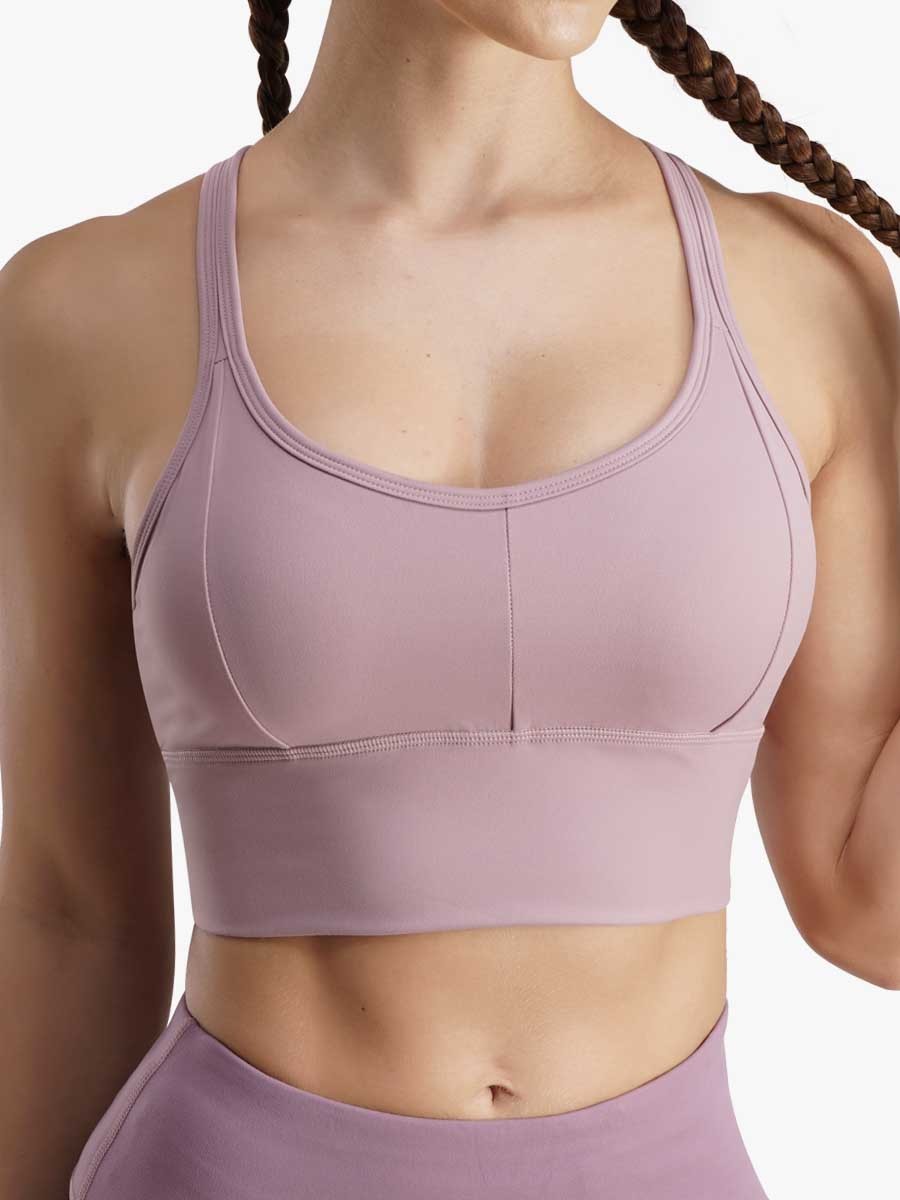 Women's Shaped T-Back Sport Bra-Brabic