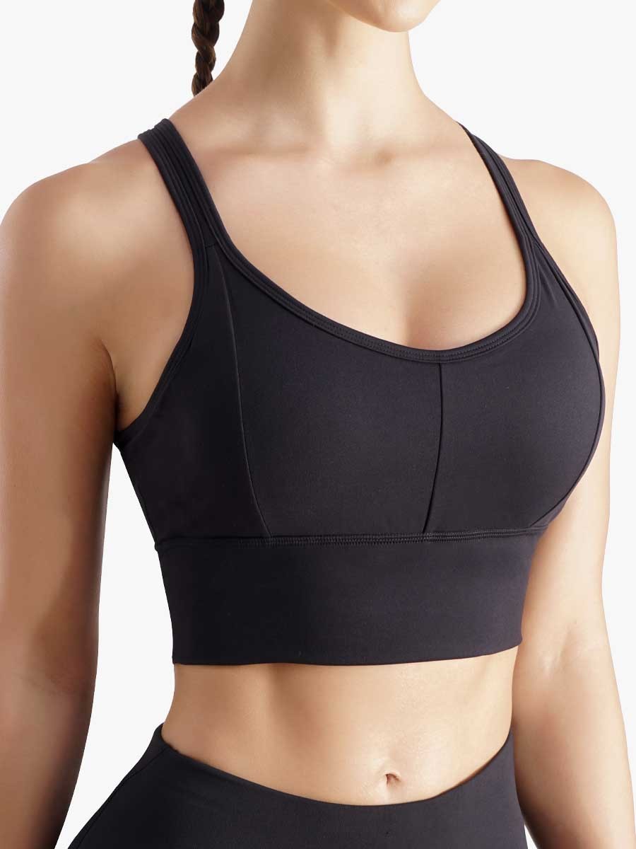 Women's Shaped T-Back Sport Bra-Brabic
