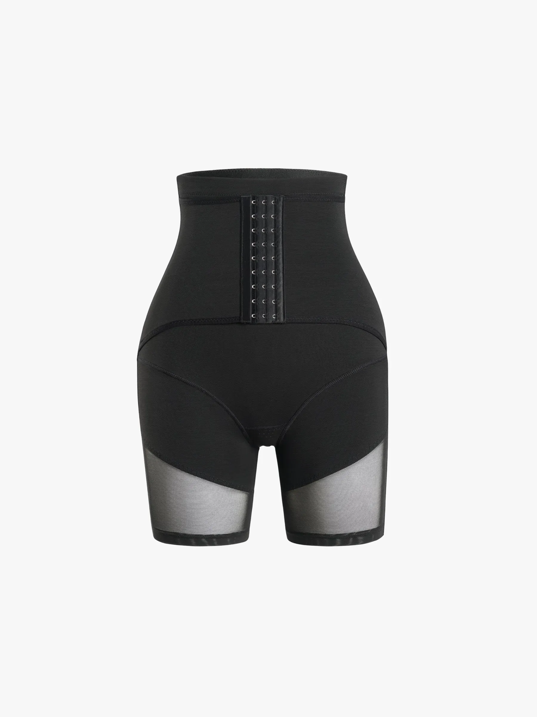 Mesh High-Waist Tummy Control Butt Lifting Shorts