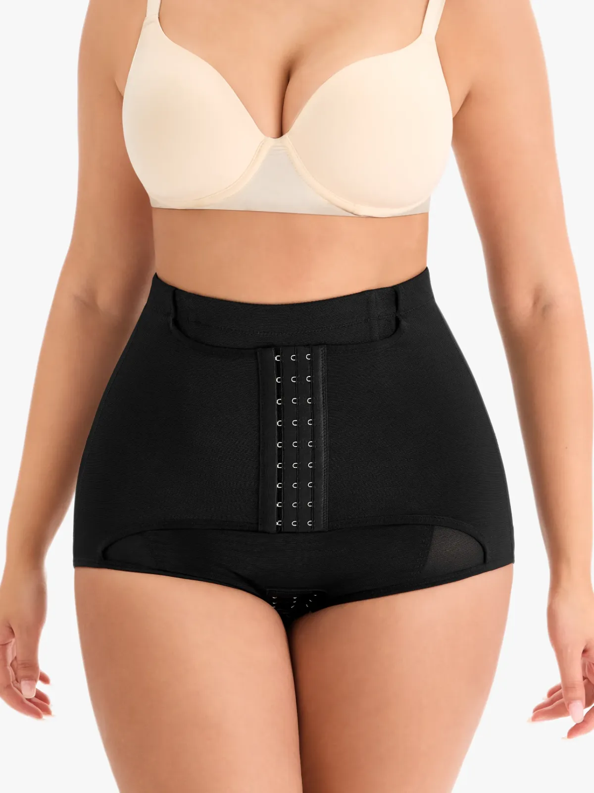 Mesh High-Waist Tummy Control Panty