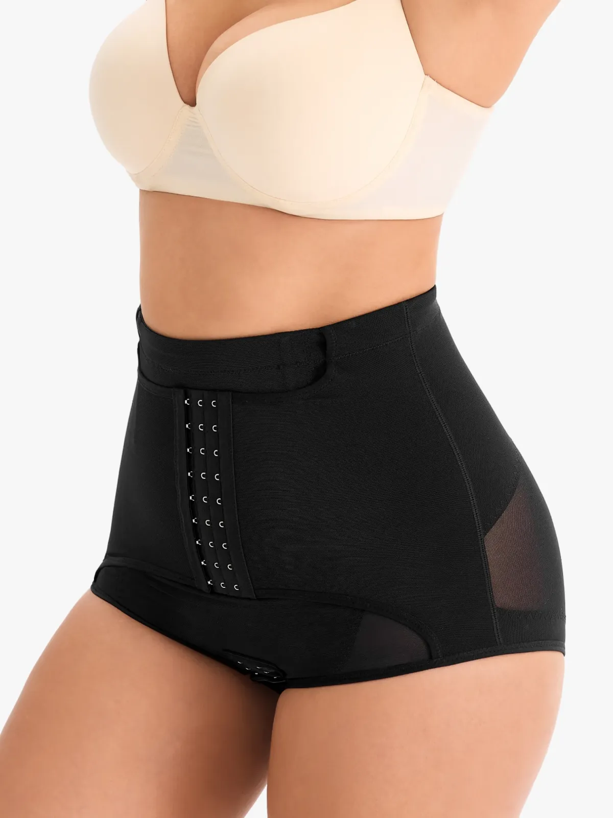 Mesh High-Waist Tummy Control Panty