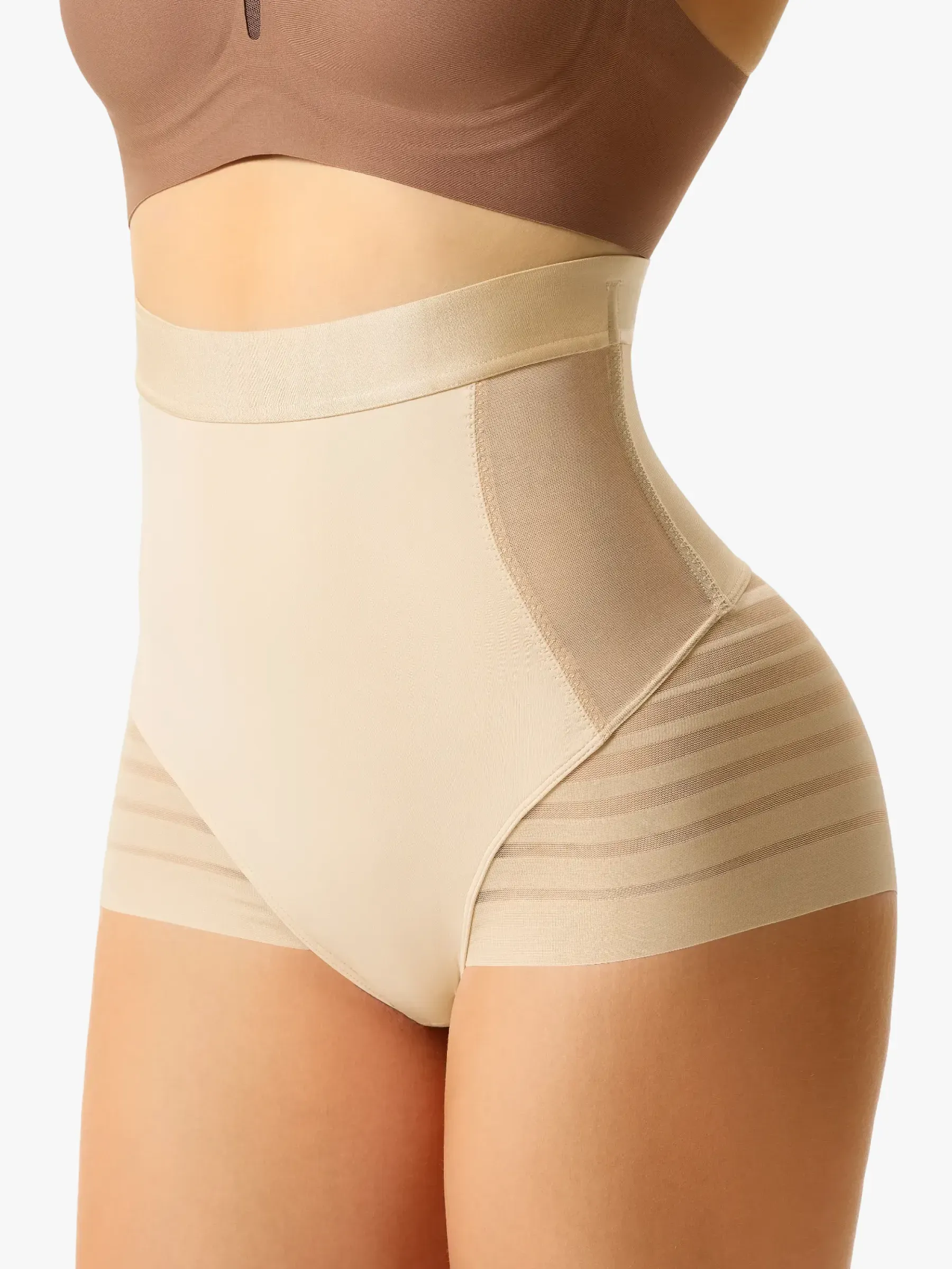 Sheer Mesh Tummy Control Panty