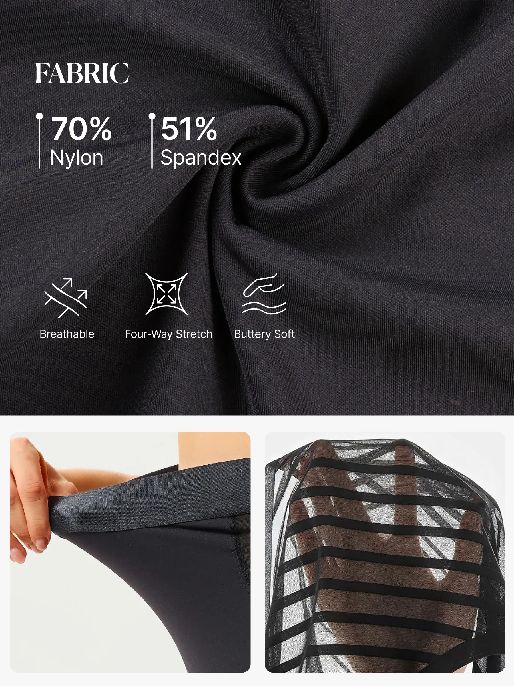 Sheer Mesh Tummy Control Panty