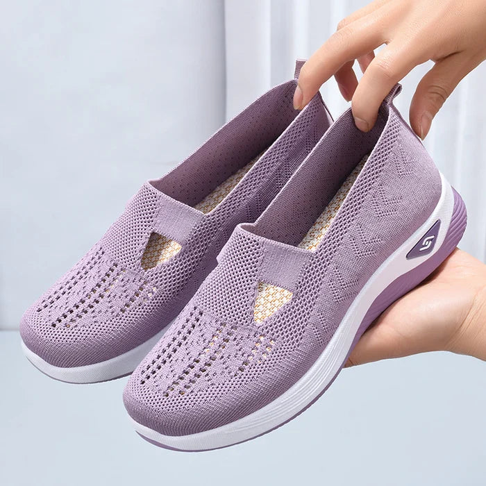 Women's Woven Breathable Soft Sole Shoes