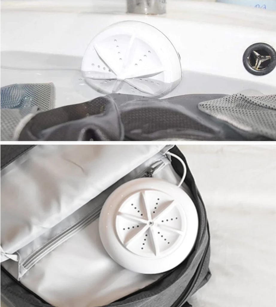 Portable ultrasonic washing machine [Make Housework Easier