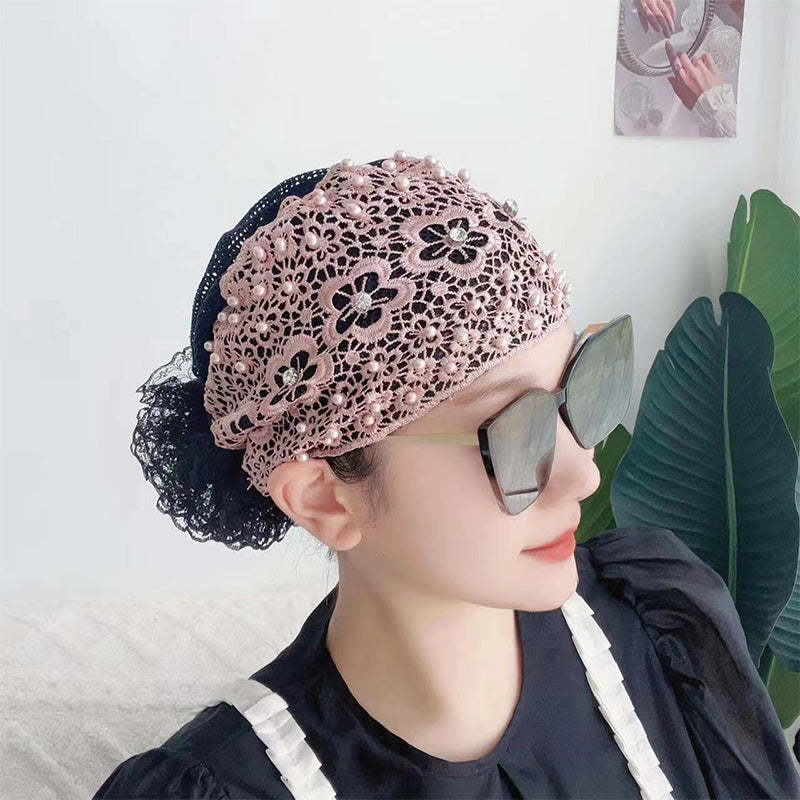 Women's Floral Lace Headwrap