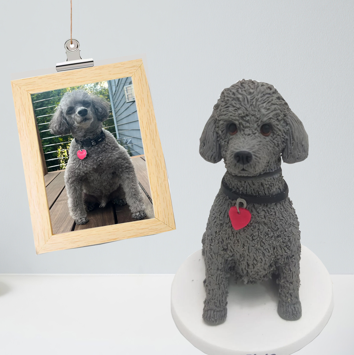 Custom pet bobblehead Anniversary pet  Dogs birthday Dog Statue  Pet Statue Pet Birthday