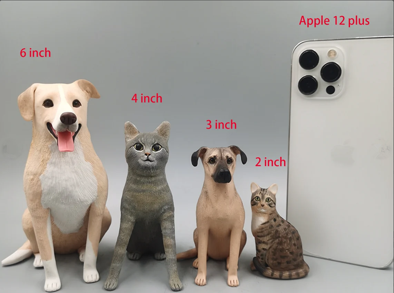 Custom Cat Bobblehead  statue  Pet Bobblehead Cat Memorial Statue. custom gift for cat