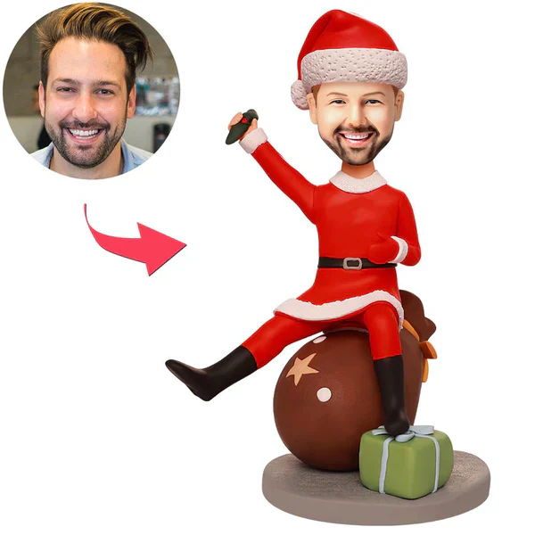 Christmas Gifts Santa and Gift Bags Christmas gifts Custom Bobbleheads
