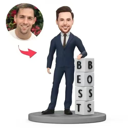 Boss's Day Gift Custom Bobblehead  Best Boss