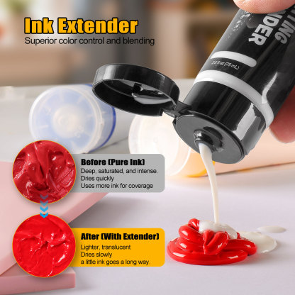 Linoleum Blocks for Printmaking, Stamp Making Carving Linocut Kit for Kids DIY Gift, Rubber Stamp Carving Screen Printing Kit with 4 Colors Block Printing Ink, Rubber Block, Linocut Tools