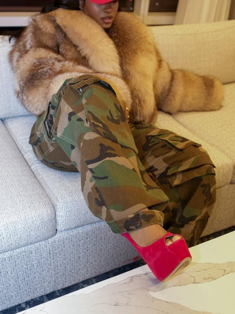 Women's Red Fox Fur Jacket