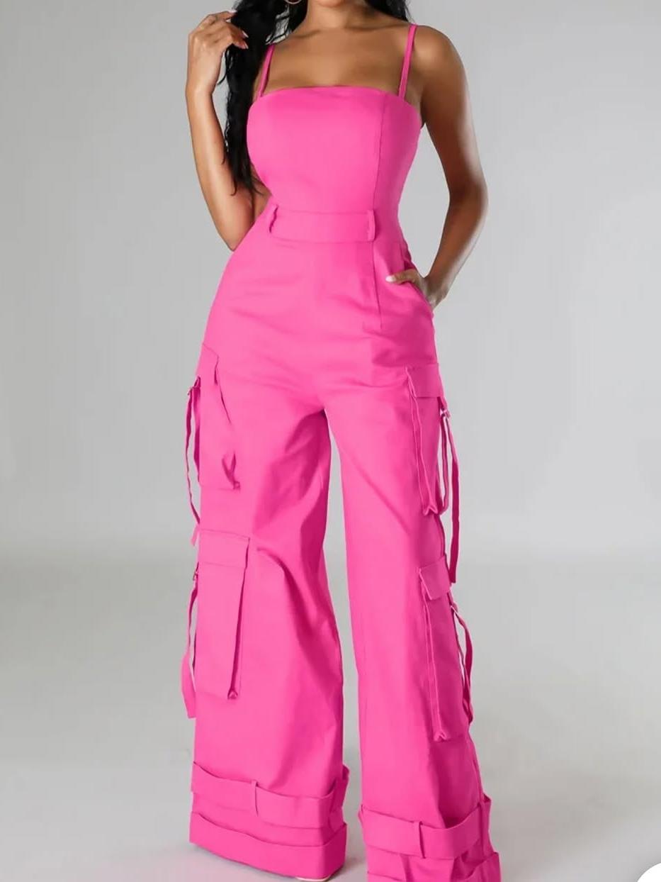 Women's Sexy Pocket Jumpsuit