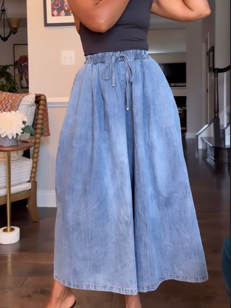 Women's Casual Wide Leg Jeans