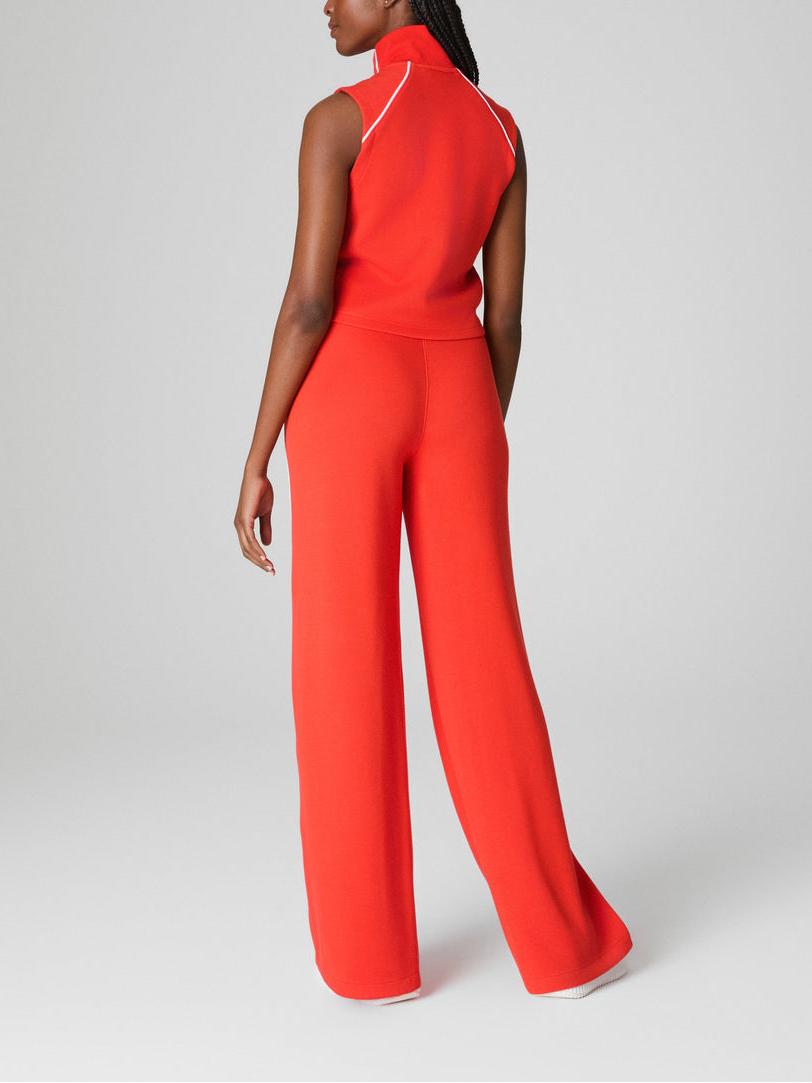 Women's Casual Sleeveless Mockneck Jumpsuit