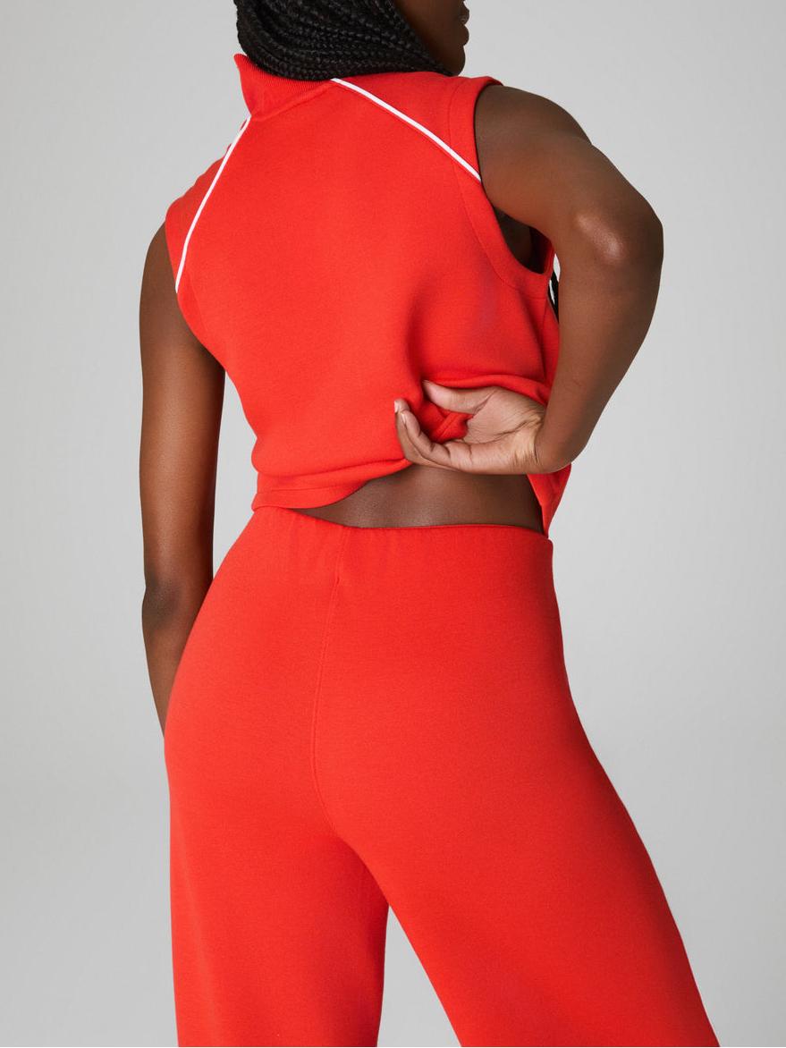 Women's Casual Sleeveless Mockneck Jumpsuit