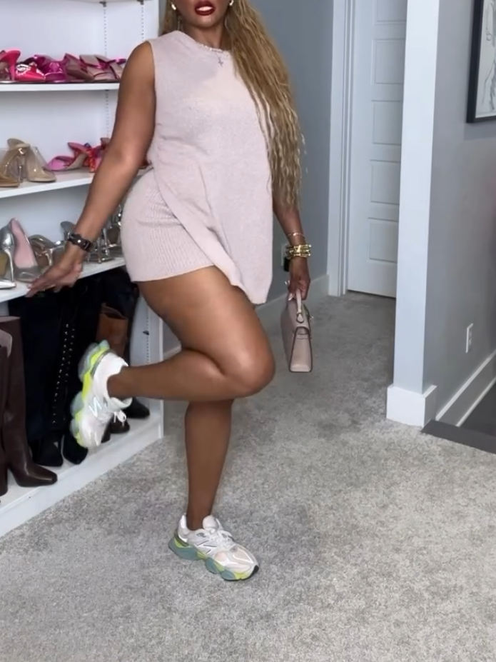 Women's Knitted Casual Two-piece Set