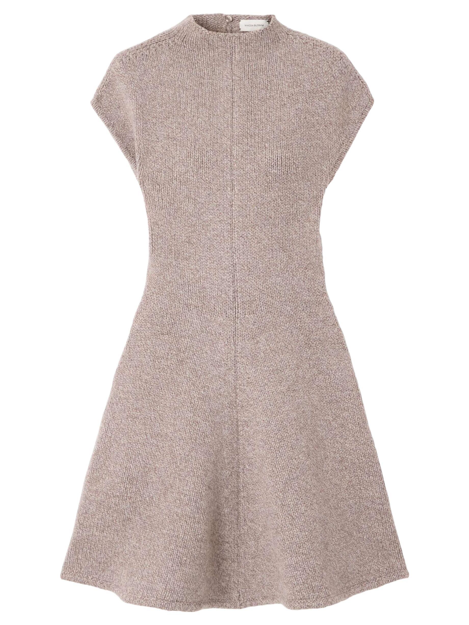 Elegant Sleeveless Ruffled Mini Apricot Dress