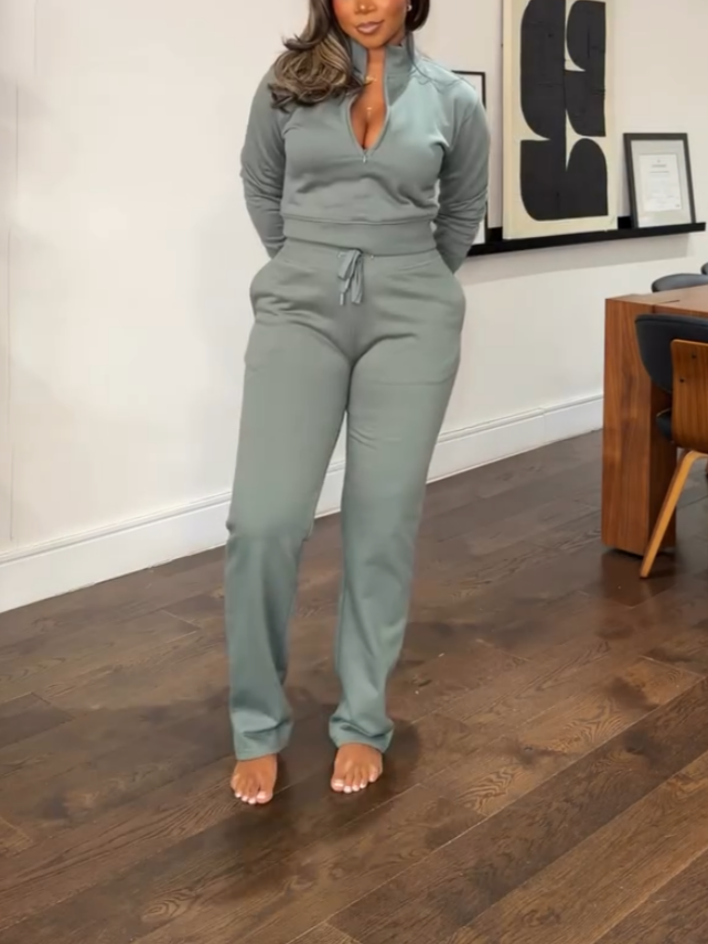 Casual Sportswear Two-piece Set