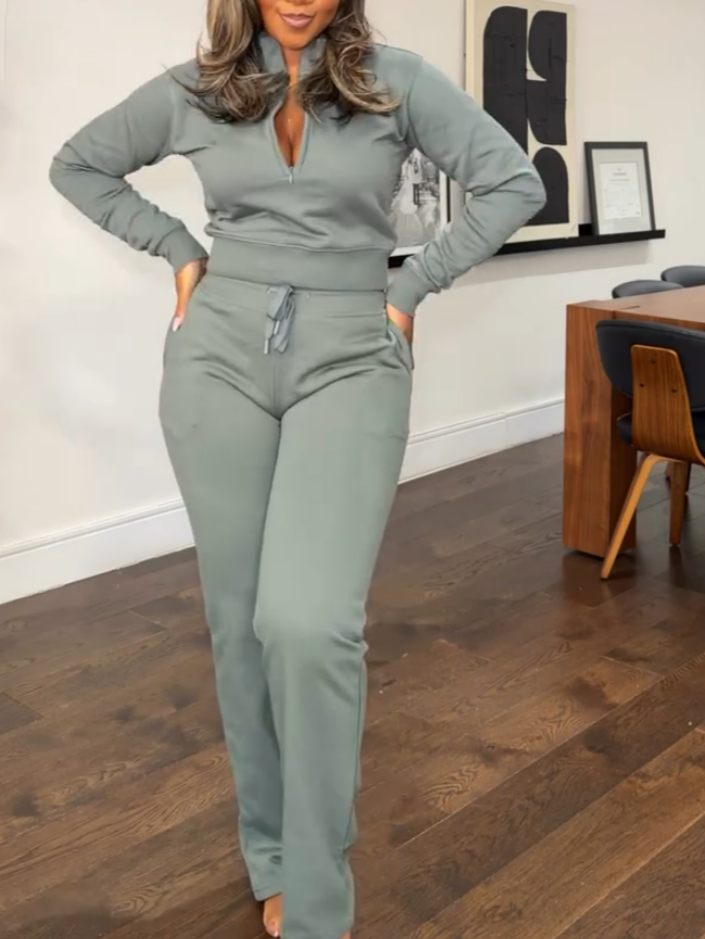 Casual Sportswear Two-piece Set