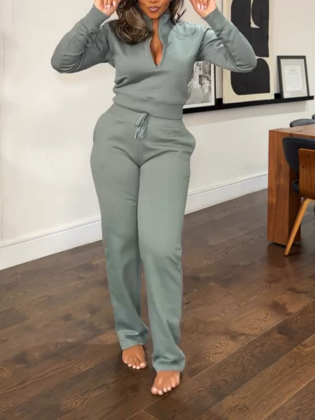 Casual Sportswear Two-piece Set