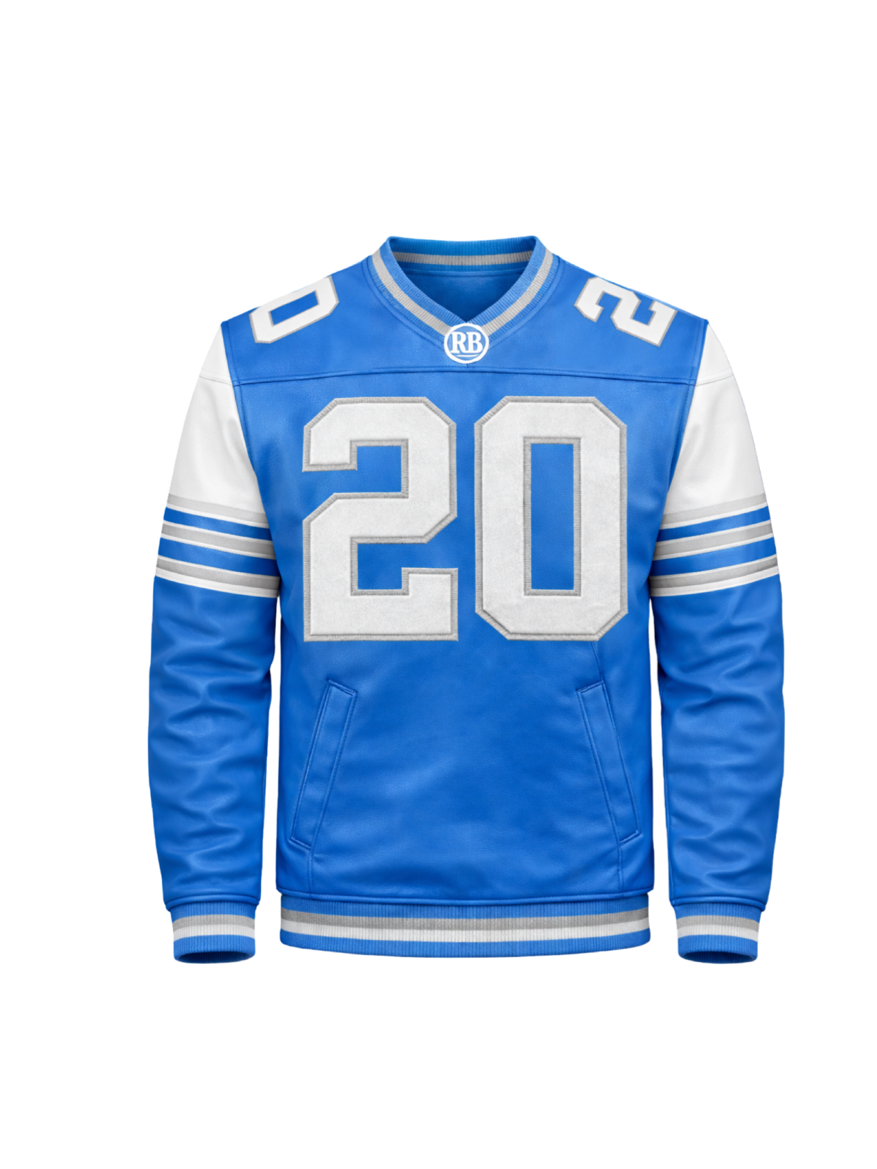 Men's Blue Classic Athletic Sweatshirt