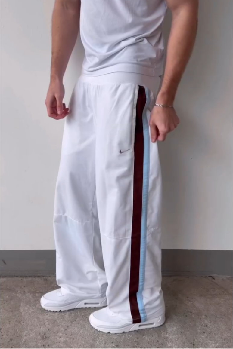 Men's White Casual Pants