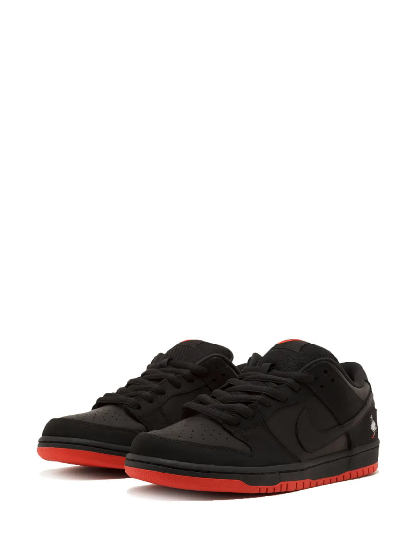 Casual Men's Black Low-Top Sneakers