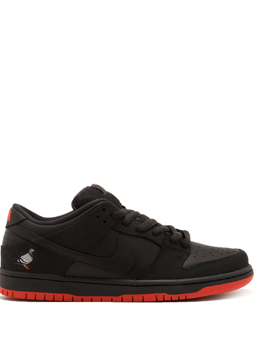 Casual Men's Black Low-Top Sneakers