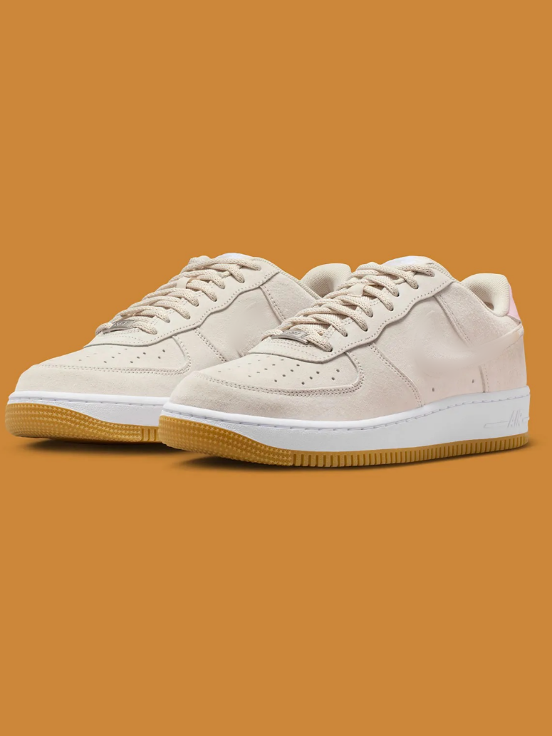 Men's Cream Low-Top Sneakers