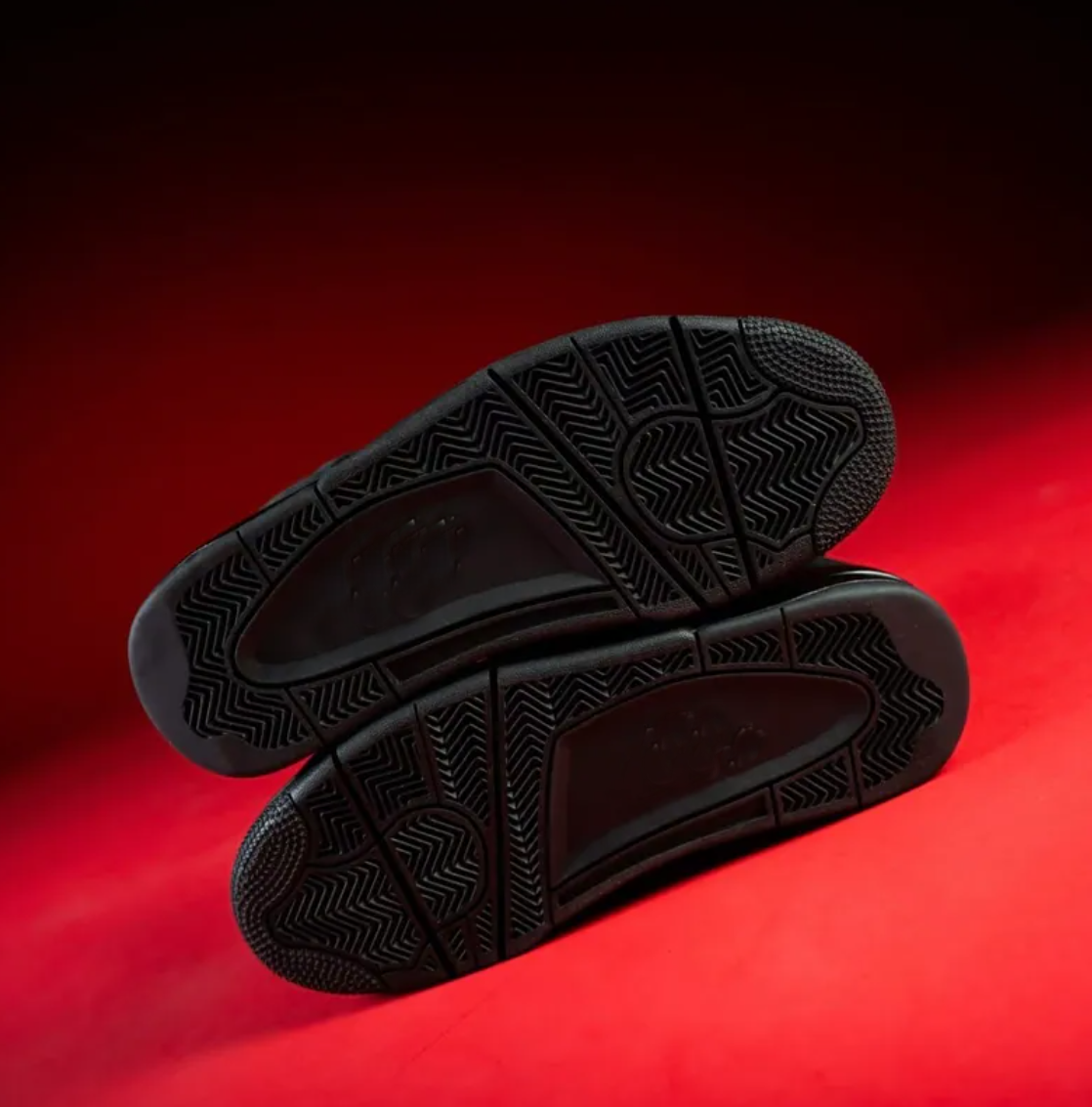 Men's Black Classic High-Top Sneakers