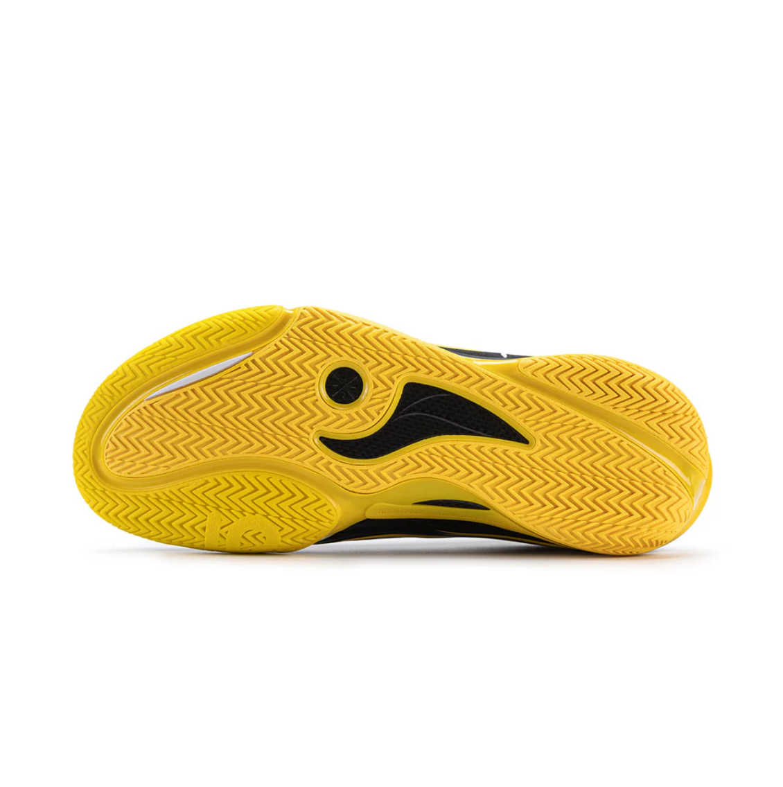 Yellow Flame Basketball Shoes