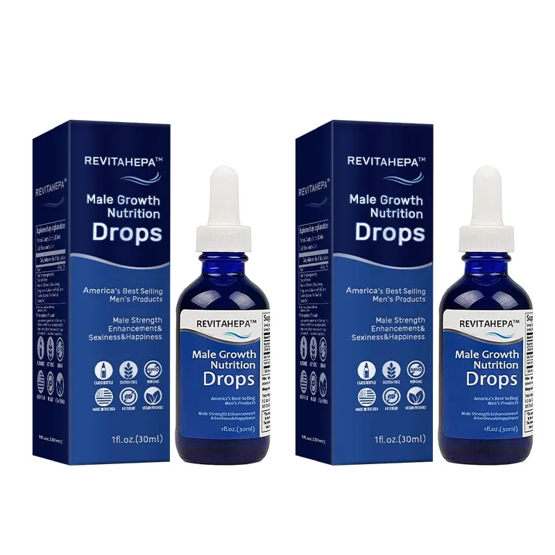 REVITAHEPA Male Growth Nutrition Drops（⏰Free shipping on 5 bottles to your home💖）