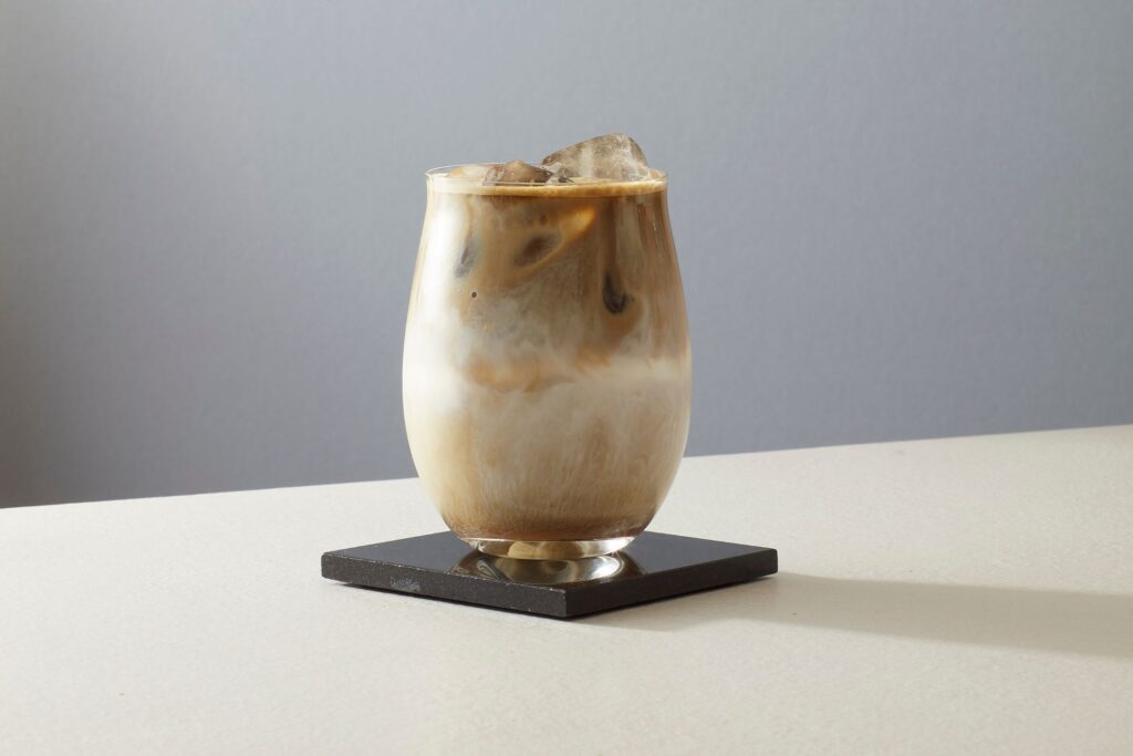 Iced Hojicha Latte