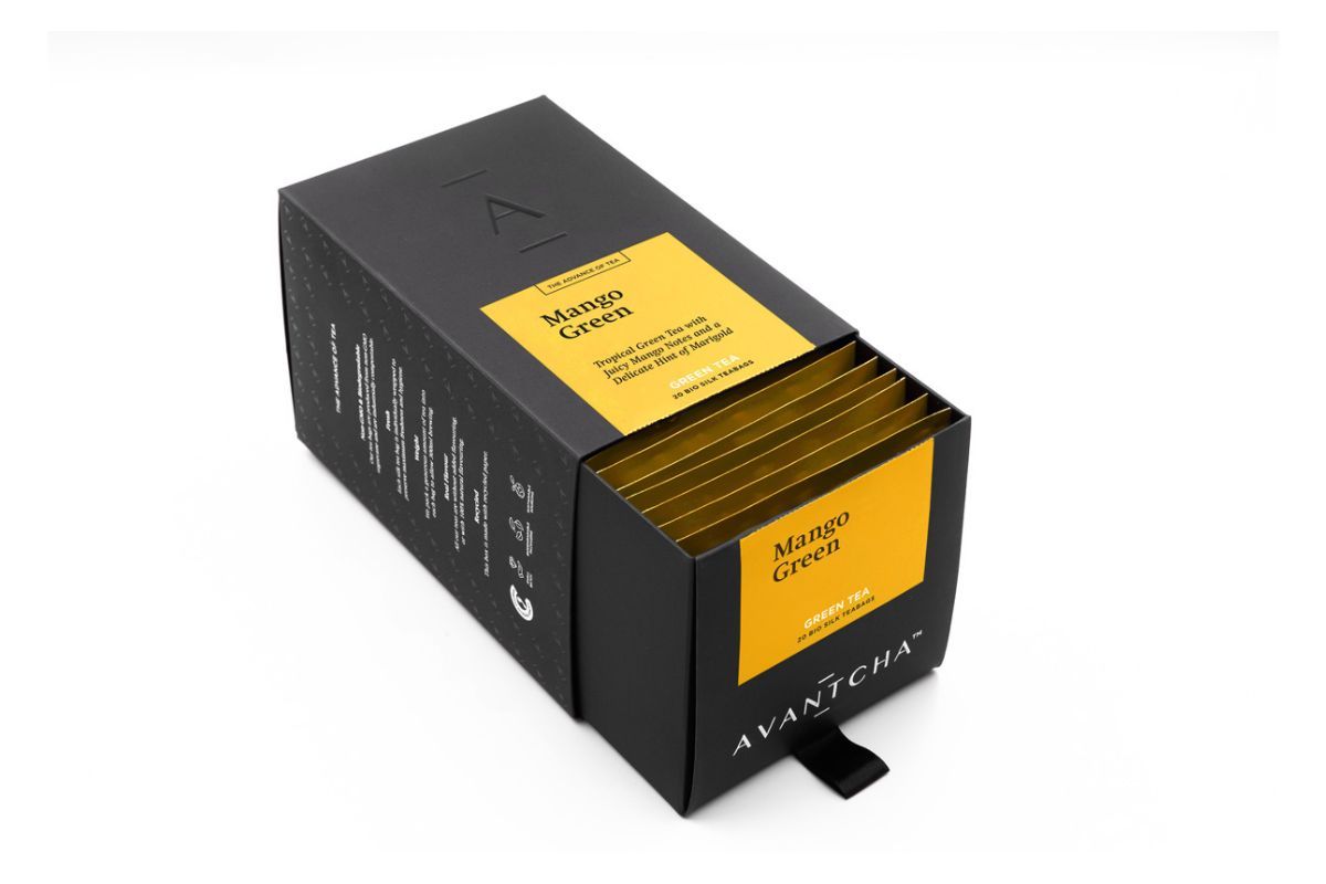 Mango Green Silk Teabags