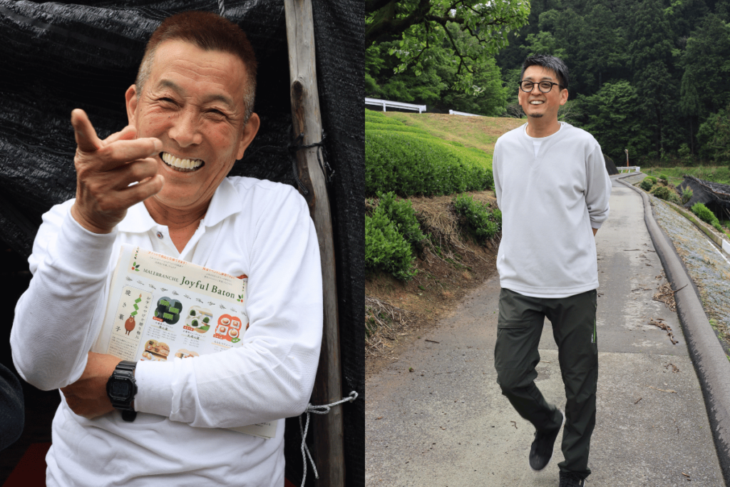 True Matcha in Uji tea farmers - father and son-in-law duo
