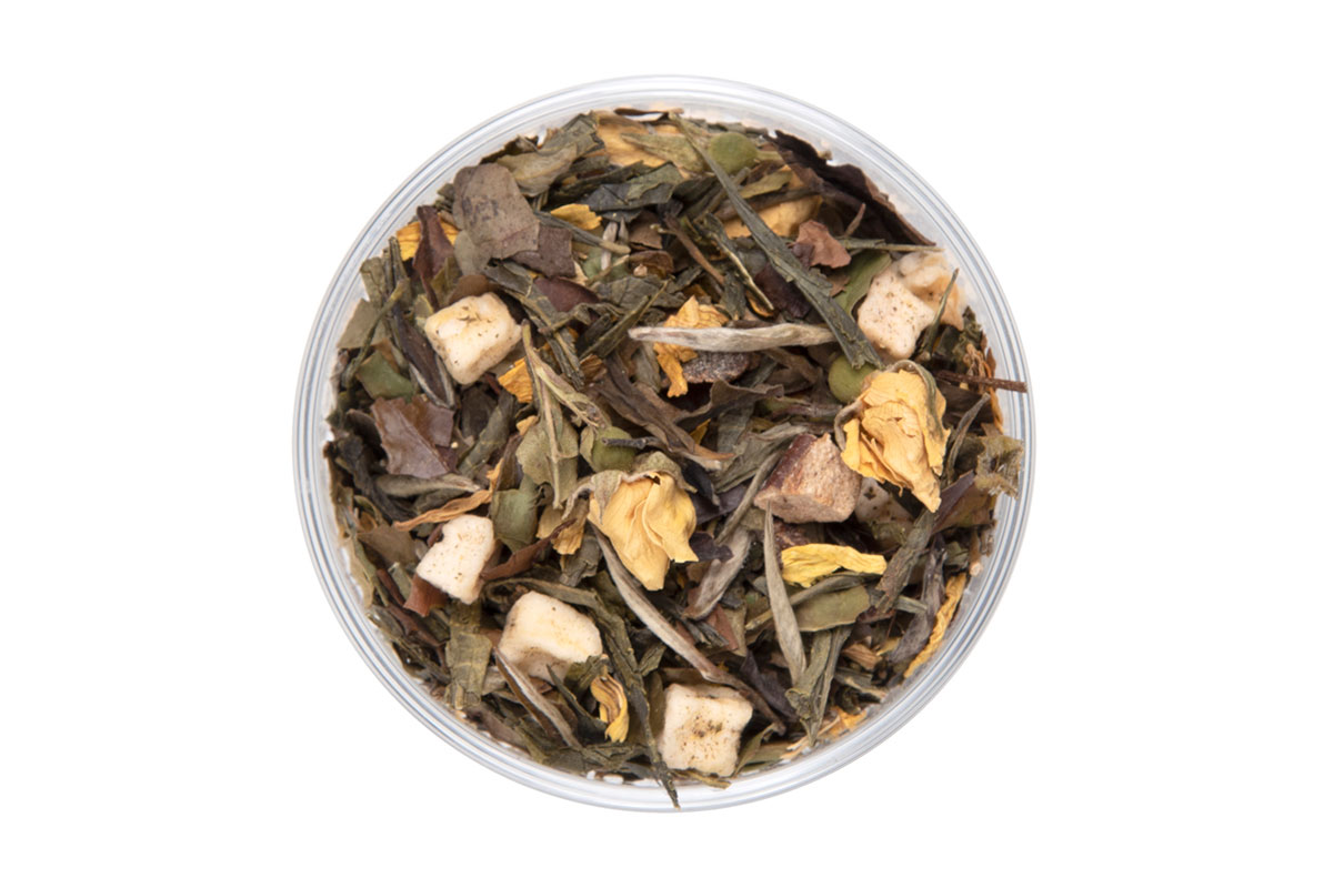 Peach and Pear Silk Teabags
