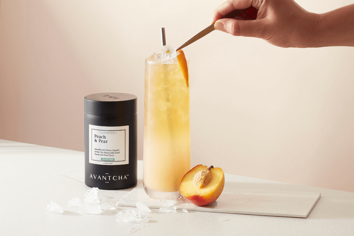 Peach and Pear Tin