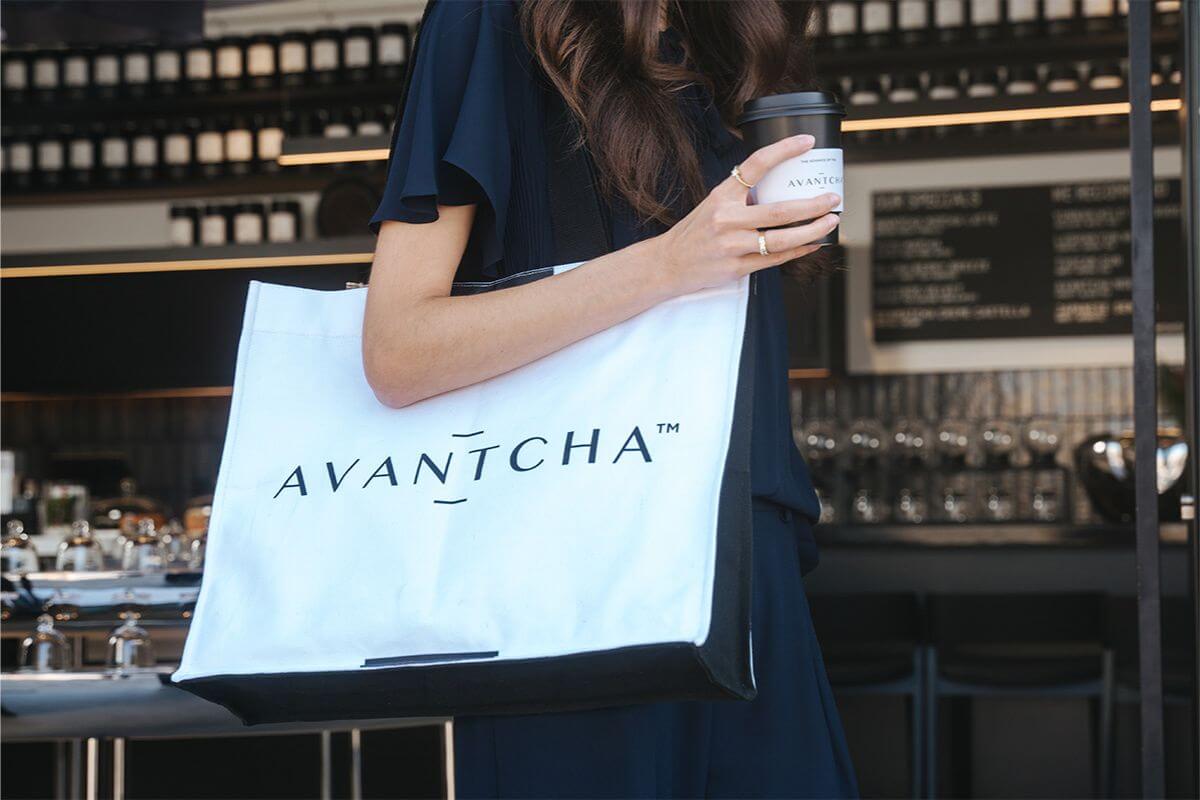 White Organic Recycled Cotton Canvas Tote Bag Large