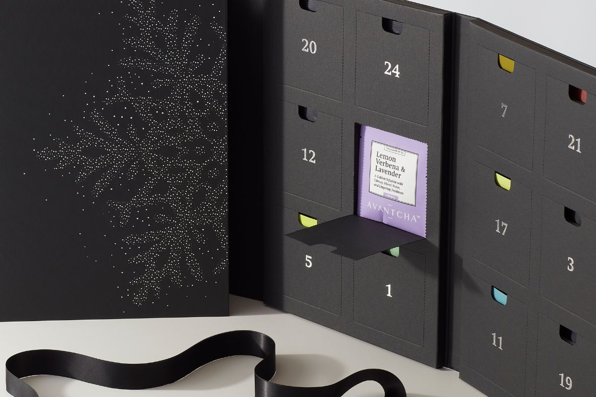 Tea Advent Calendar Black