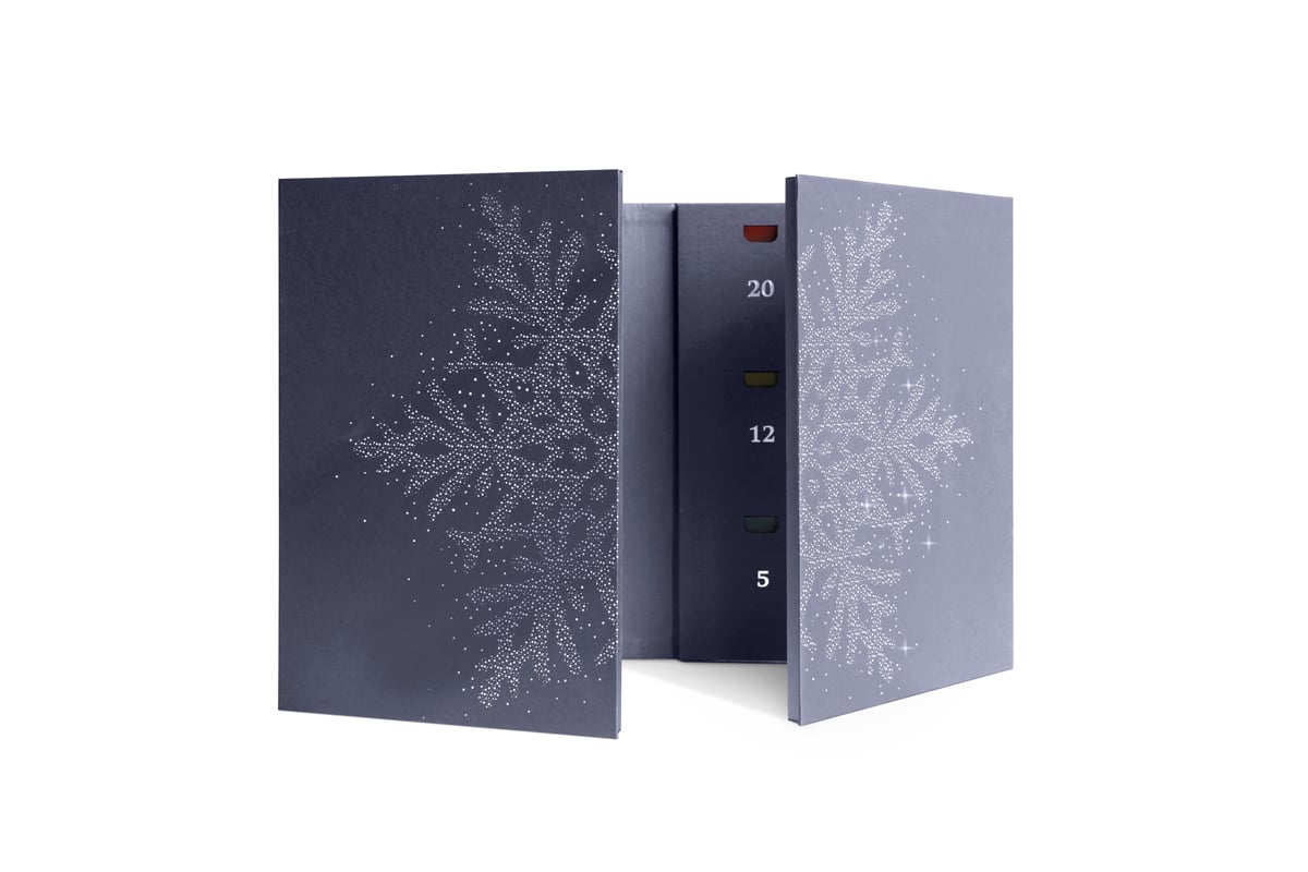 Tea Advent Calendar Blue