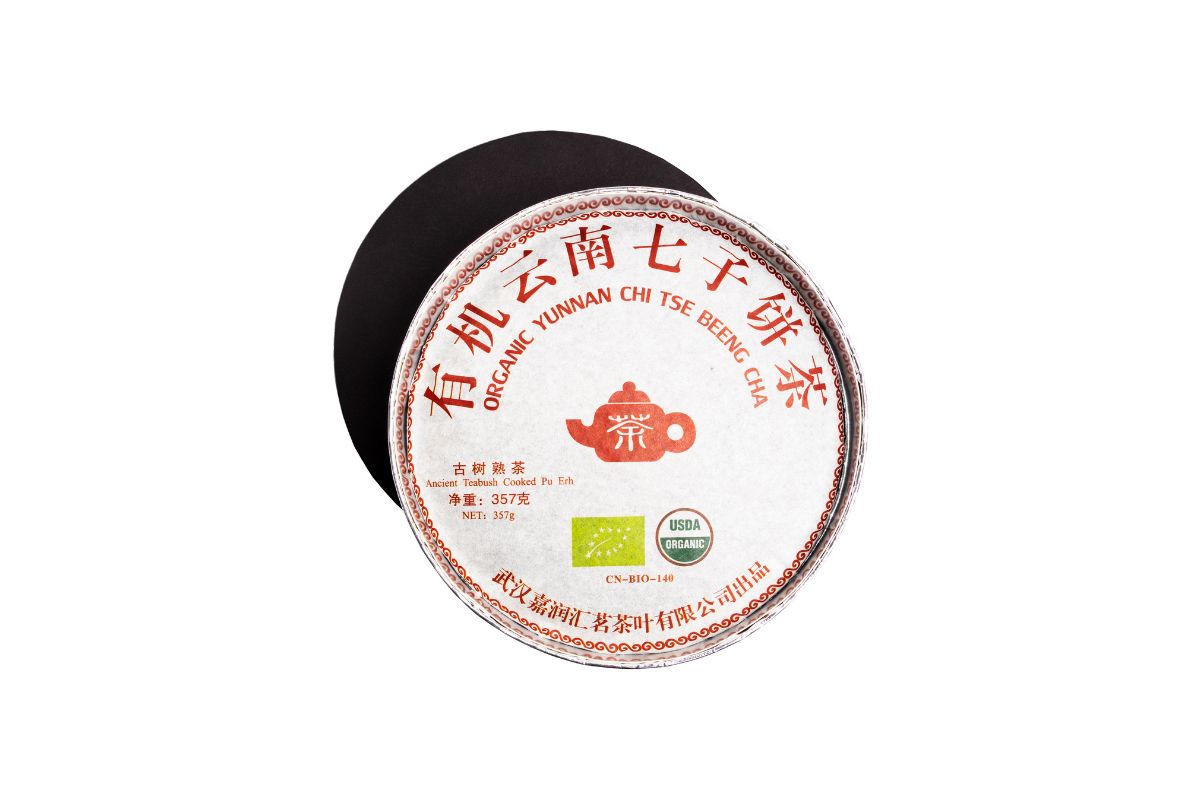 Organic Beeng Cha Pu Erh Cake