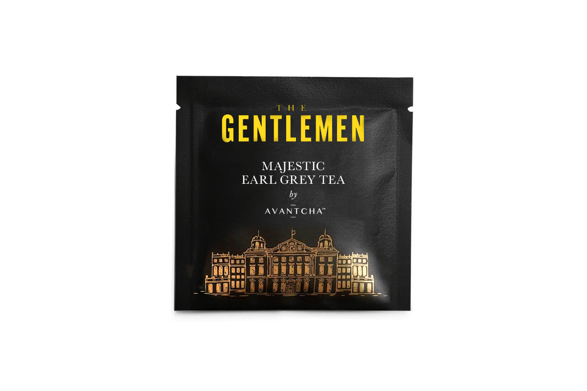 The Gentlemen Majestic Earl Grey Silk Teabags